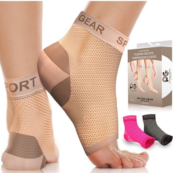 Physix Gear Other - Physix Gear Sport Plantar Fasciitis Socks with Arch Support